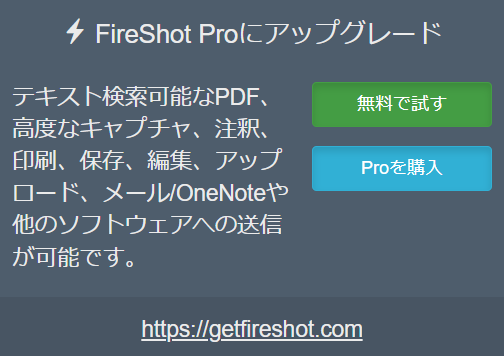 FireShot Pro版